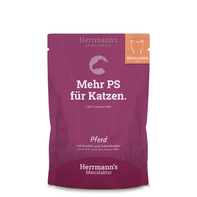 HERRMANNS PAARD - POUCH KAT 100GR