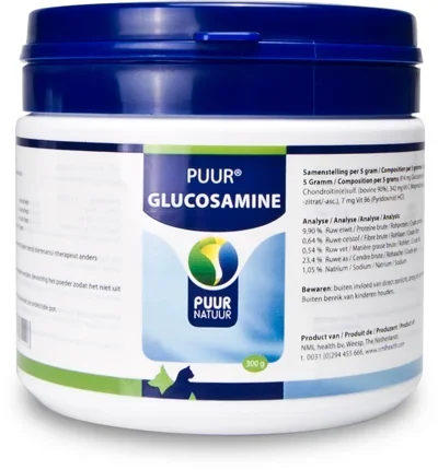 PUUR GLUCOSAMINE H&K 300 GR