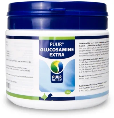 PUUR GLUCOSAMINE EXTRA H&K 250 GR