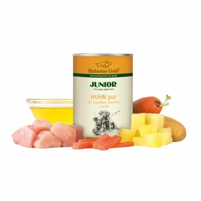 HUBERTUS GOLD BLIK JUNIOR KIP 400GR