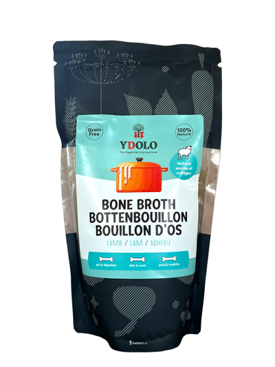 YDOLO BOTTENBOUILLON / BOUILLON D'OS LAM / AGNEAU, 230ML