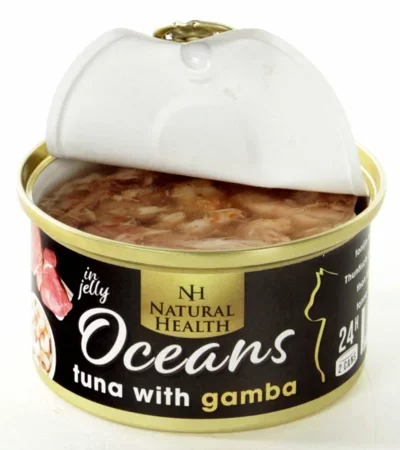 NH CAT OCEAN TUNA & GAMBA 85 GR