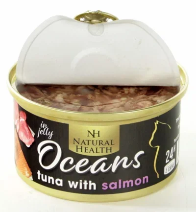 NH CAT OCEAN TUNA & SALMON 85 GR