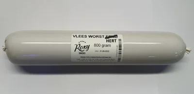 ROXY HOUDBARE VLEES WORST HERT 800 GRAM